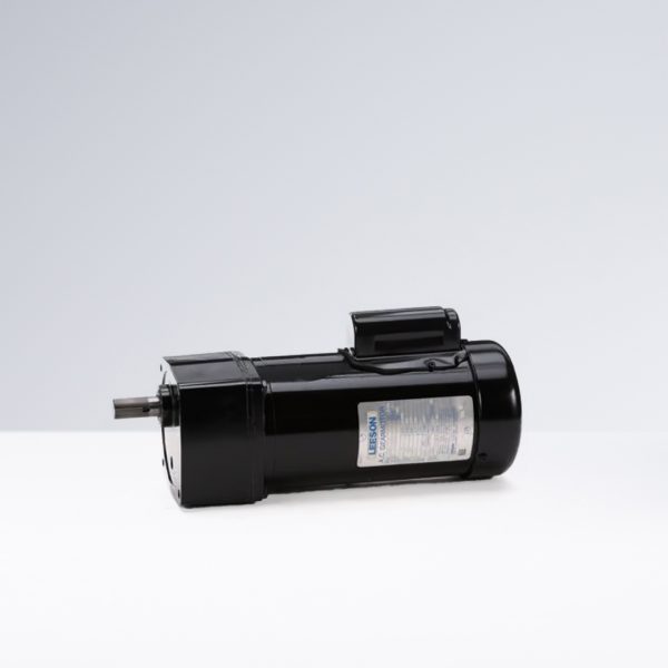 Leeson Motor C42C17FZ5B AC Parallel Gear Motor - 20 :1 Ratio, 1/3 hp, 1 ph, Special Mount